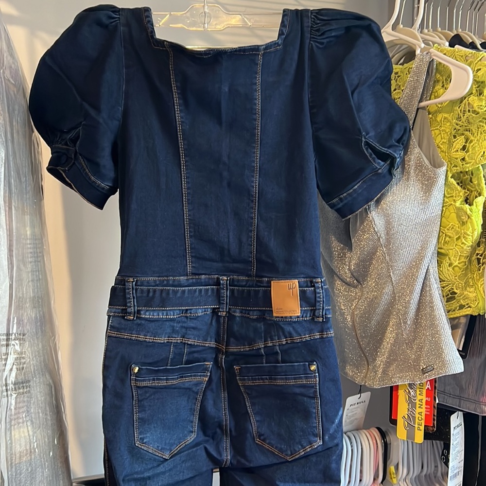 Stunning Jumpsuit Dark Blue - Picture 2 of 2